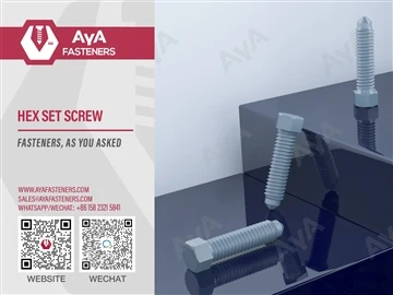 Vodnik AYA FASTENERS|Kakšne so prednosti šestrobih nastavnih vijakov?